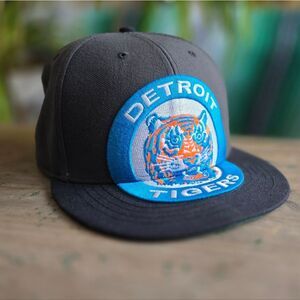 Rare! Detroit Tigers Hat Double Logo '47 Snapback